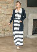 Celeste Striped Knit Maxi Dress - FINAL SALE