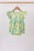 Yellow Lily Floral Bubble