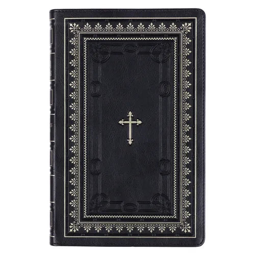 KJV Bible Deluxe Gift (Faux Leather, Black) - Imitation Leather